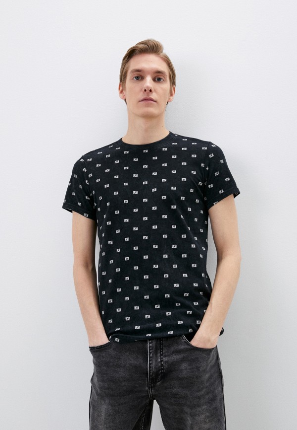 мужская футболка с коротким рукавом q/s designed by, черная