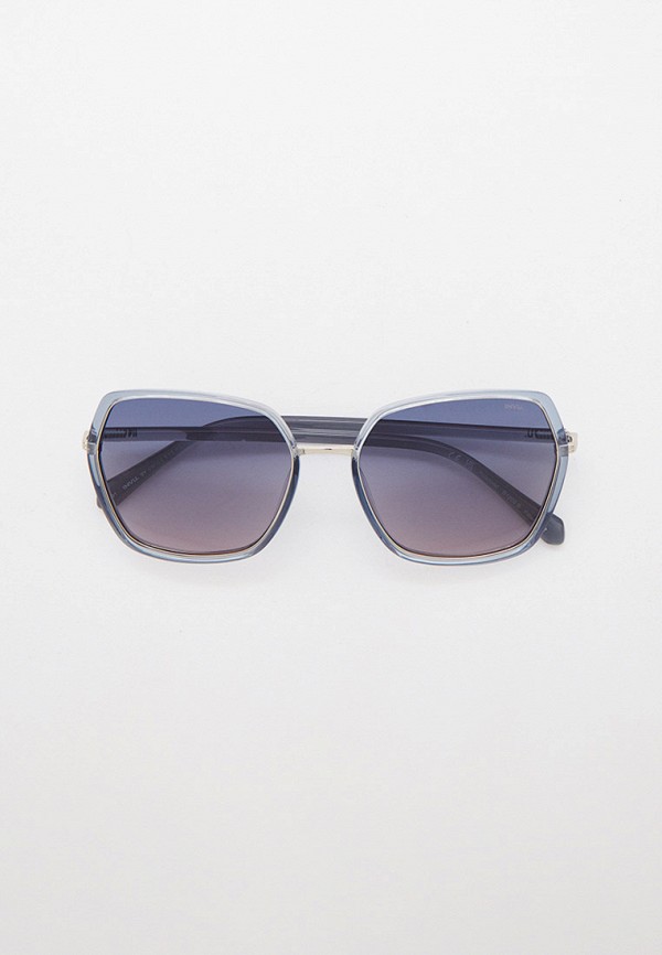 женские квадратные солнцезащитные очки invu, серые