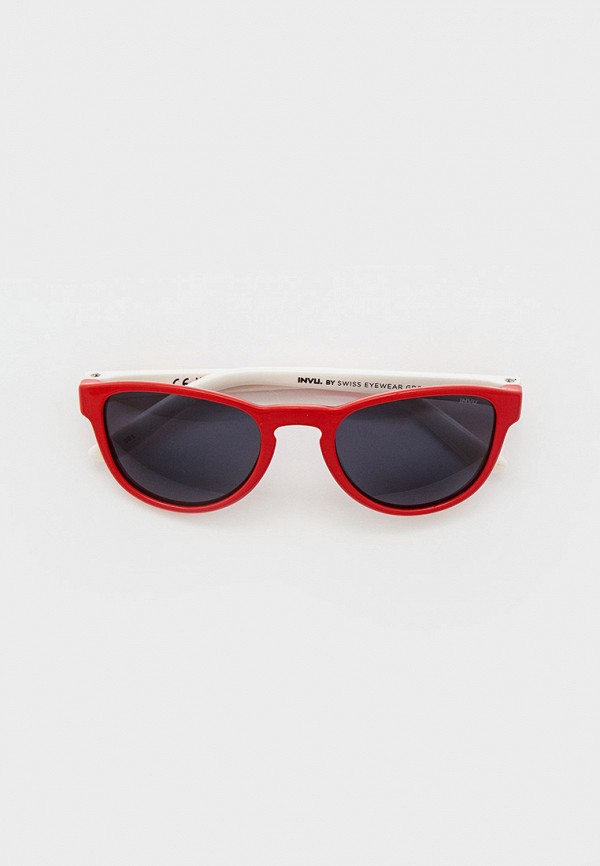 солнцезащитные очки invu для девочки, красные
