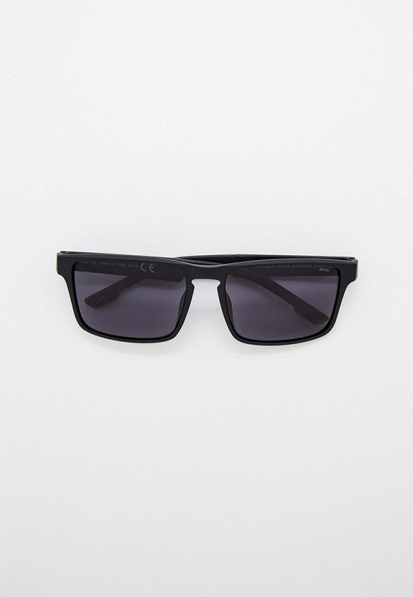 мужские квадратные солнцезащитные очки invu, черные