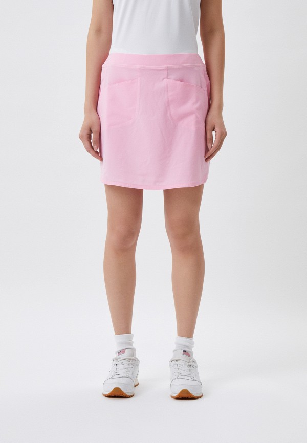 женская спортивные юбка polo golf ralph lauren, розовая