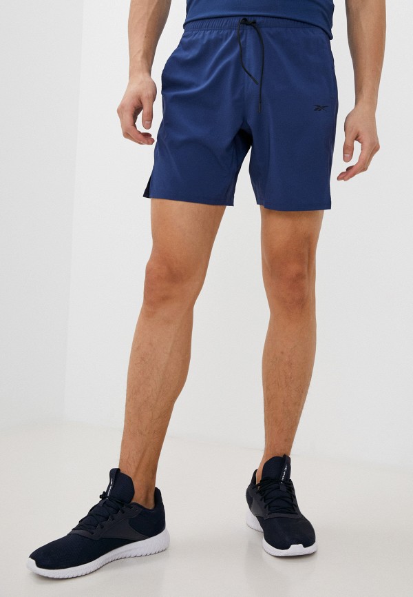 мужские спортивные шорты reebok, синие