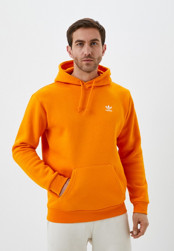мужские худи adidas, оранжевые