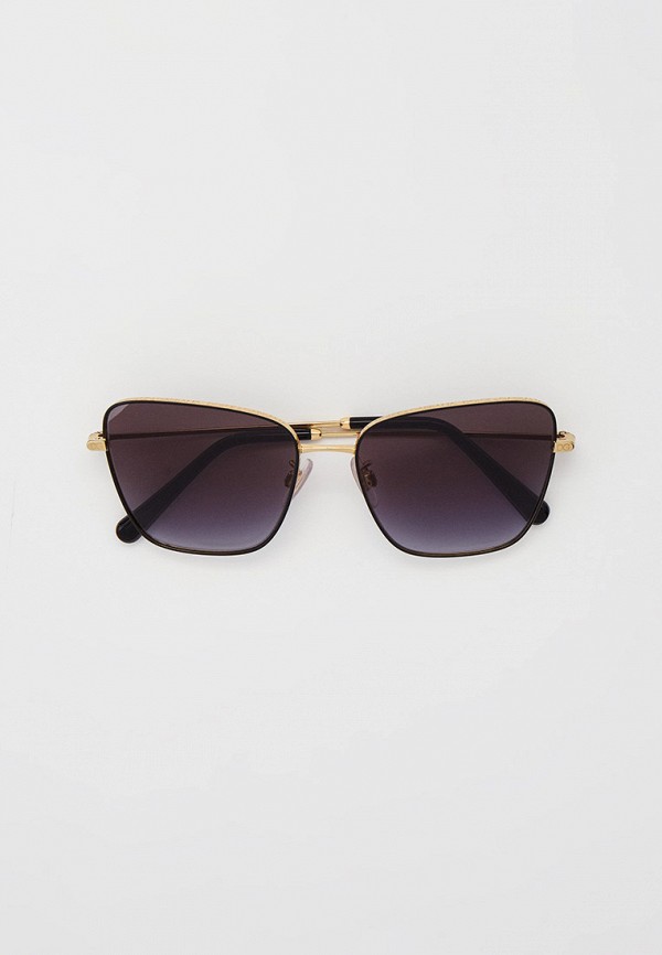 женские квадратные солнцезащитные очки dolce & gabbana, золотые