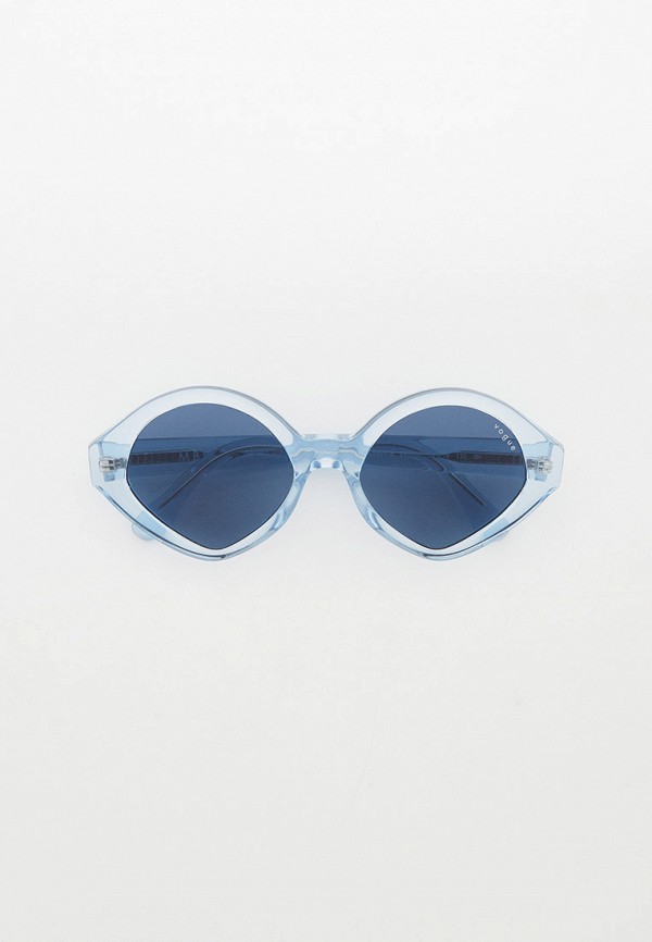 женские круглые солнцезащитные очки vogue® eyewear, голубые