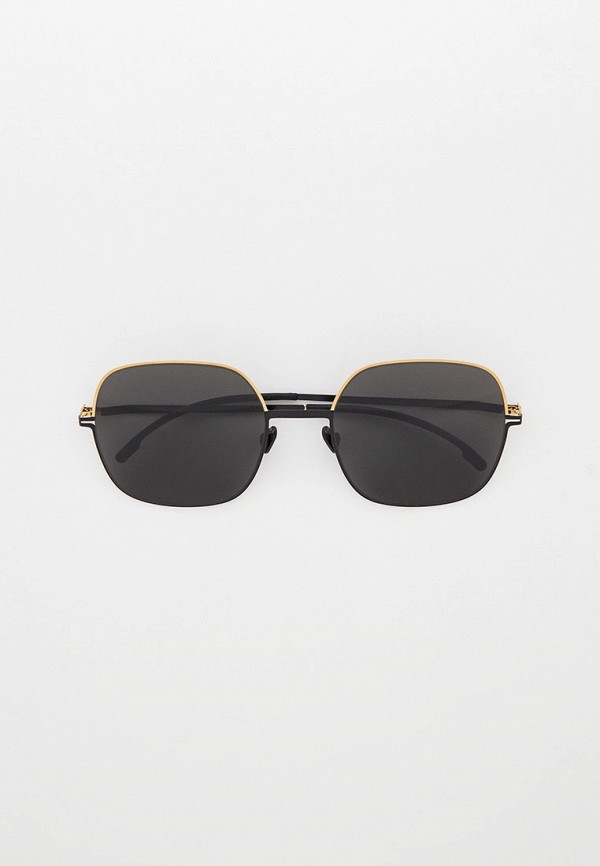 женские круглые солнцезащитные очки mykita, черные