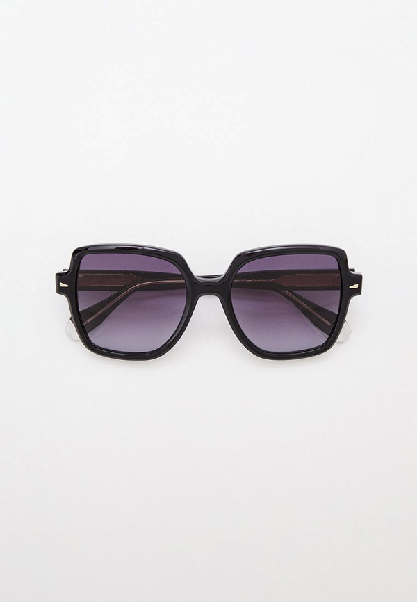 женские квадратные солнцезащитные очки gigi studios, черные