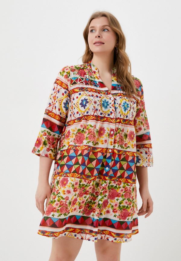 женское платье-рубашки fragarika, разноцветное
