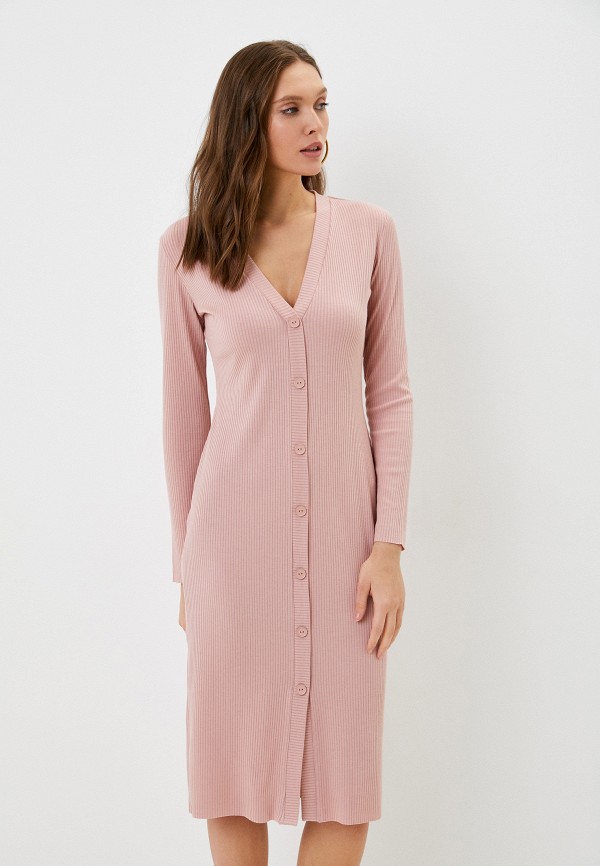 женское платье-свитеры imocean, розовое