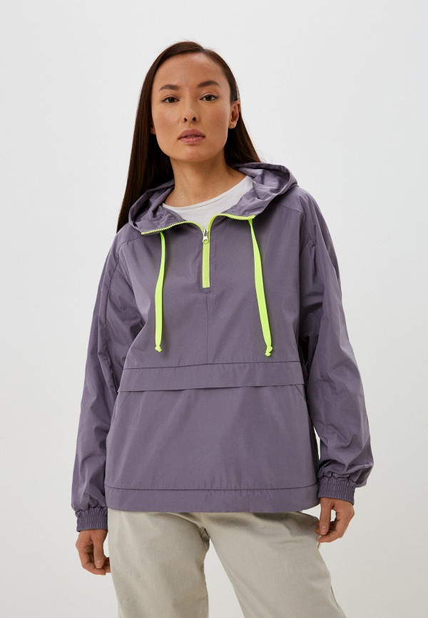 женская куртка анораки marsena, фиолетовая