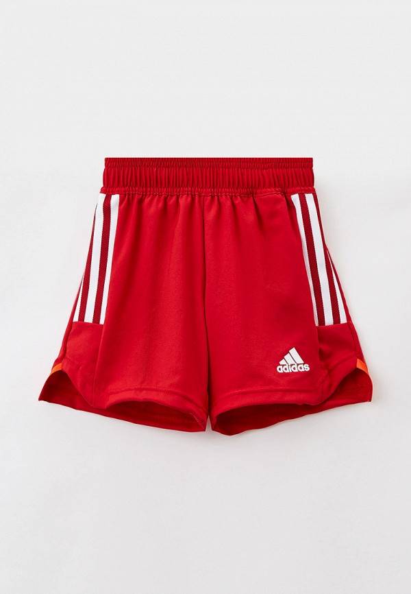 спортивные шорты adidas для мальчика, красные