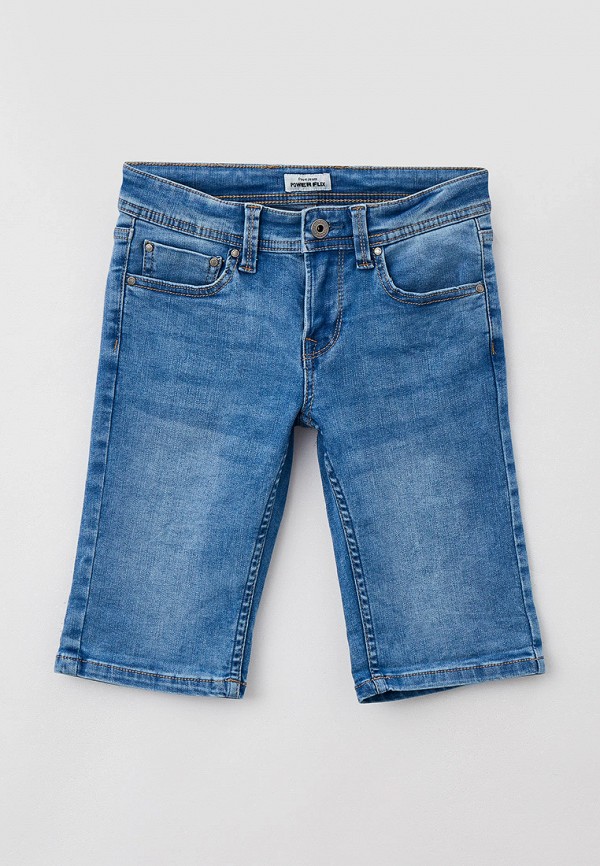 джинсовые шорты pepe jeans london для мальчика, синие