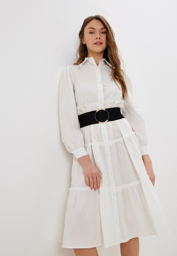 женское платье-рубашки lakressi, белое