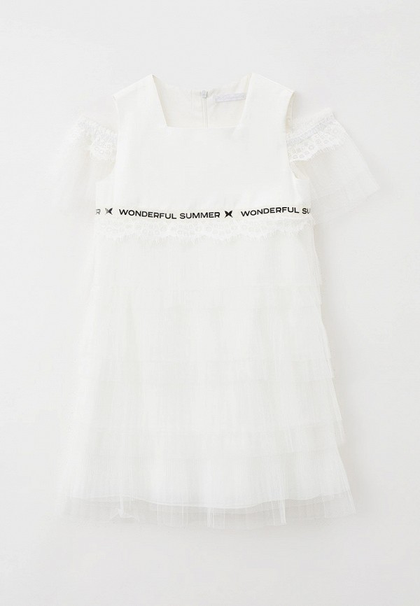 нарядные платье choupette для девочки, белое
