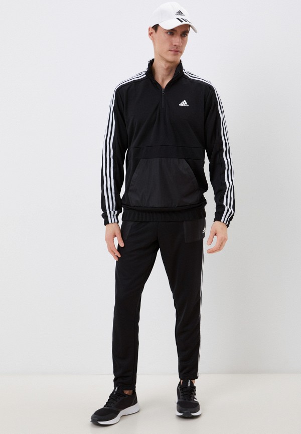 мужской спортивный костюм adidas, черный