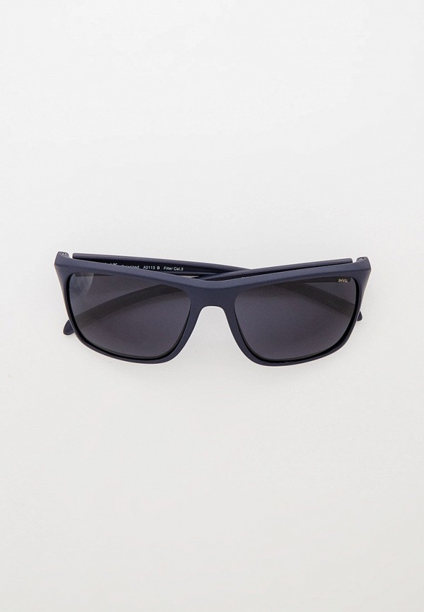 мужские квадратные солнцезащитные очки invu, синие