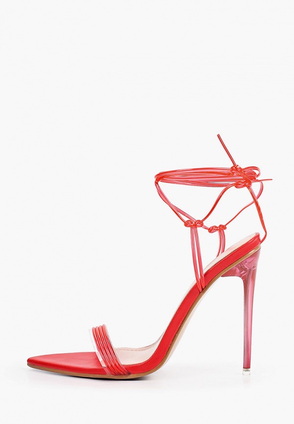 женские босоножки ideal shoes, красные