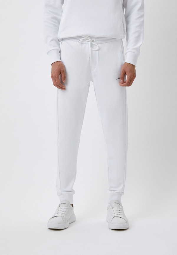 мужские спортивные брюки calvin klein, белые