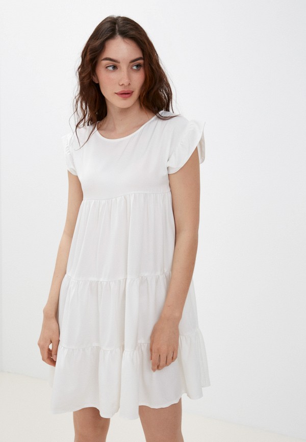 женское повседневные платье lawwa, белое