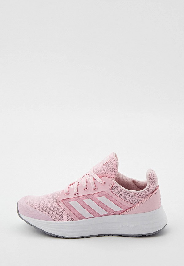 женские низкие кроссовки adidas, розовые