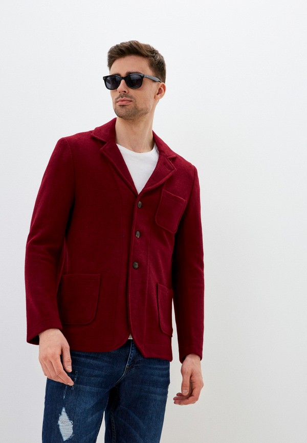 мужской пиджак rnt23, бордовый