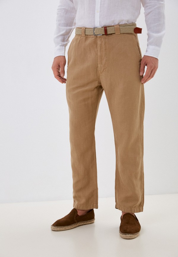 мужские повседневные брюки united colors of benetton, бежевые