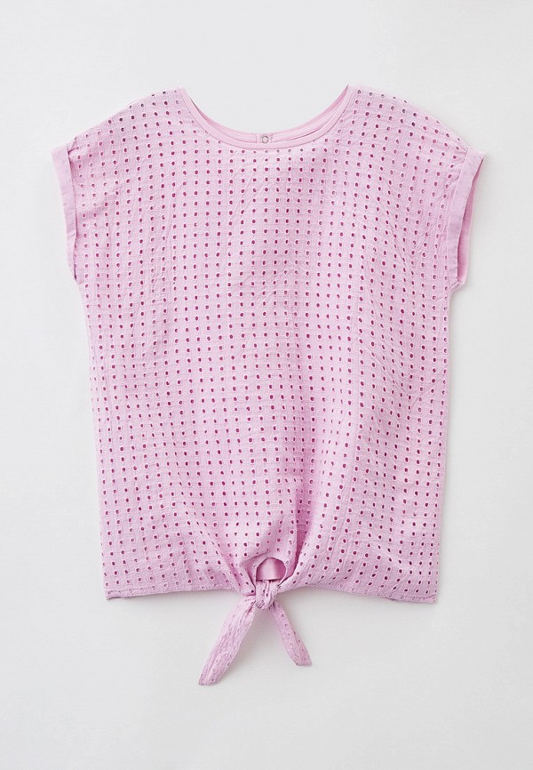 блузка baon для девочки, фиолетовая