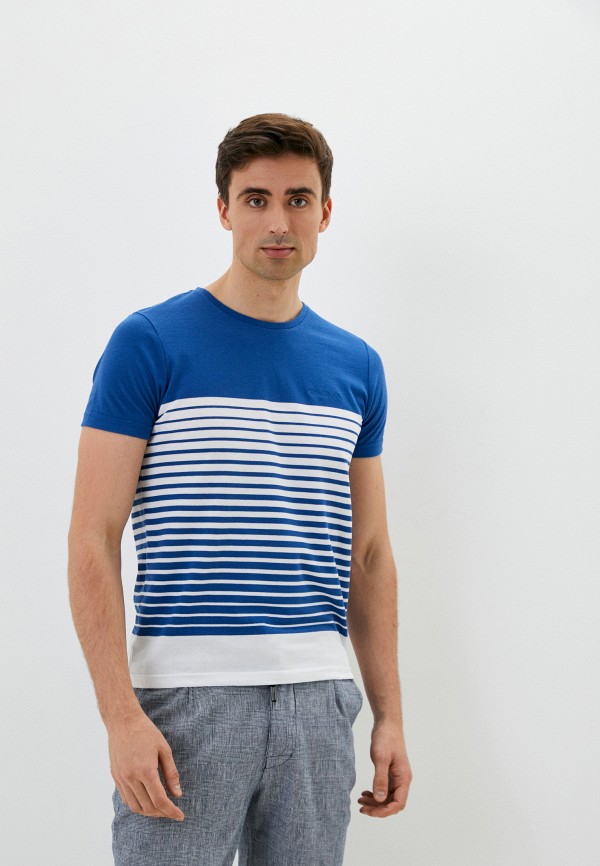 мужская футболка с коротким рукавом paul martin’s, синяя
