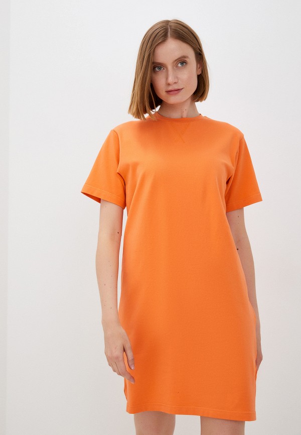 женское платье-футболки shartrez, оранжевое