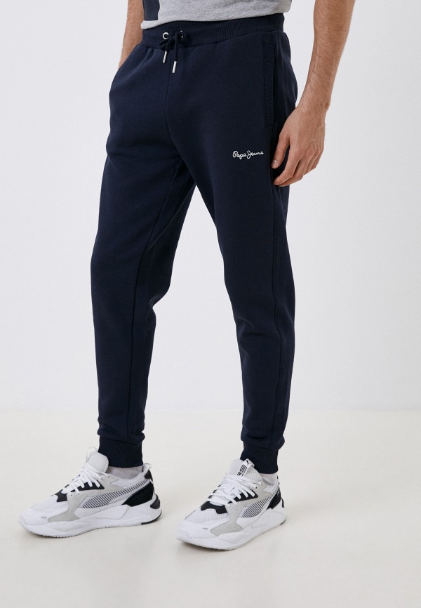 мужские спортивные брюки pepe jeans london, синие