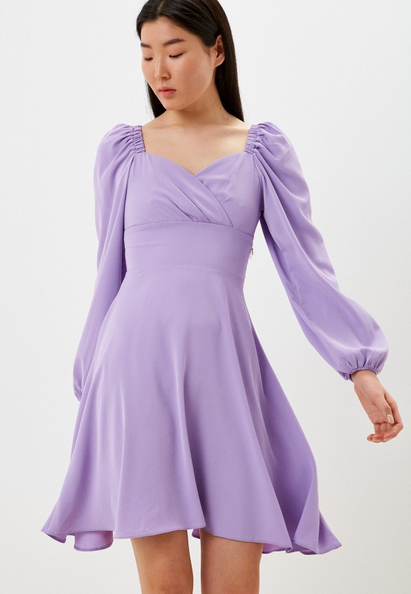 женское повседневные платье aaquamarina, фиолетовое