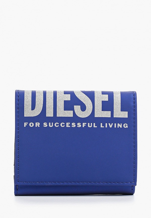 мужской кошелёк diesel, синий
