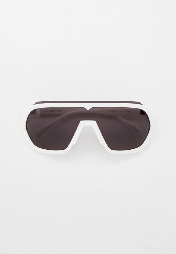 мужские авиаторы солнцезащитные очки kenzo, белые