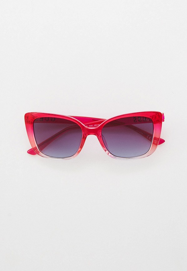 солнцезащитные очки guess для девочки, розовые