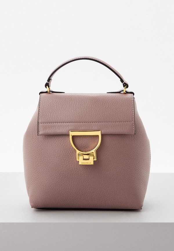 женский рюкзак coccinelle, фиолетовый