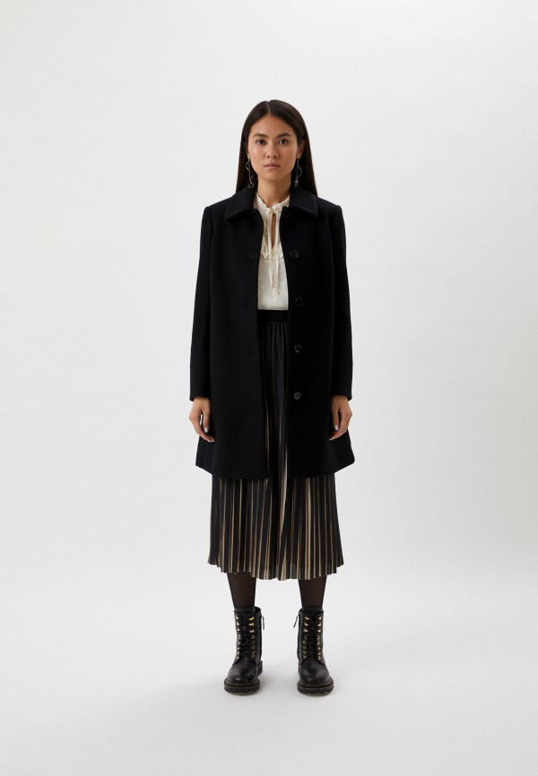 женское пальто max&co, черное