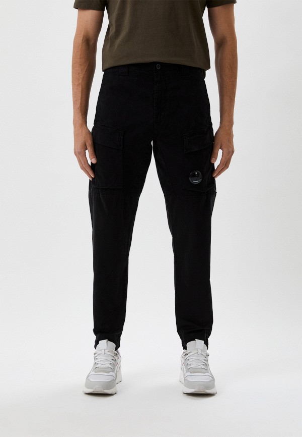 мужские брюки карго c.p. company, черные