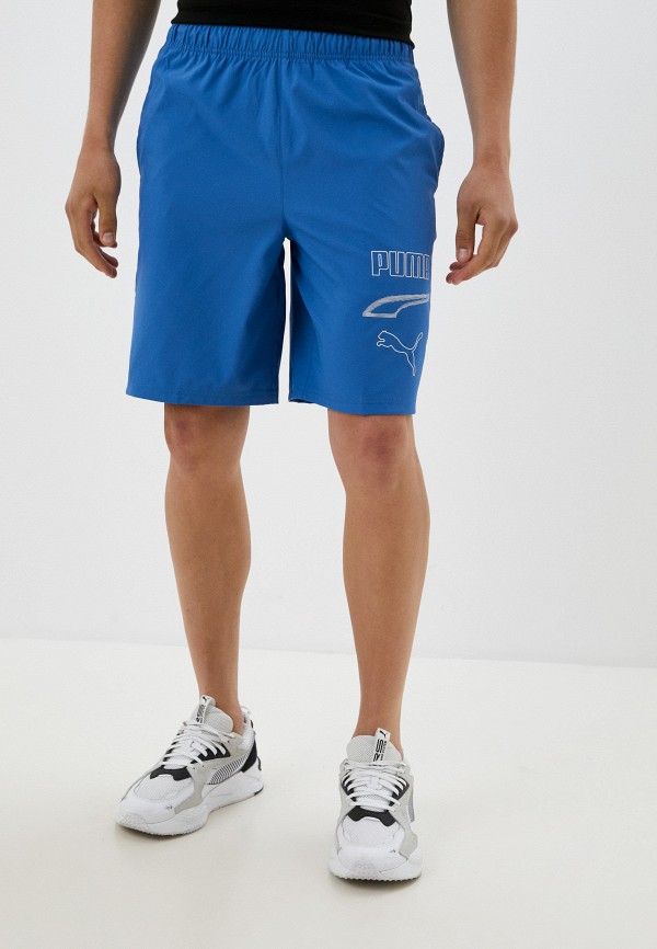мужские спортивные шорты puma, голубые