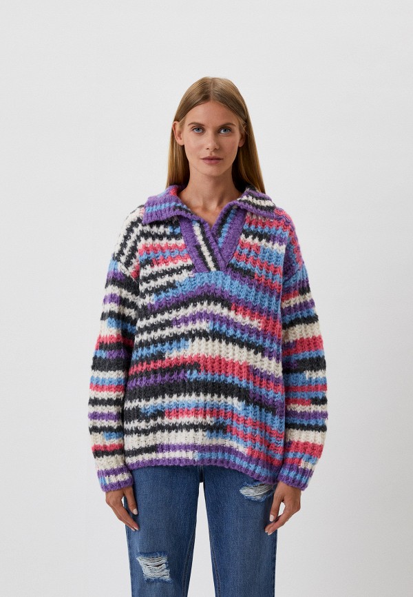 женский свитер boutique moschino, разноцветный