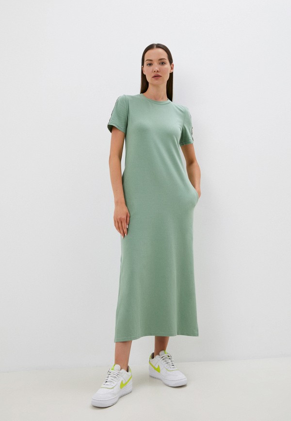 женское платье-футболки winzor, зеленое