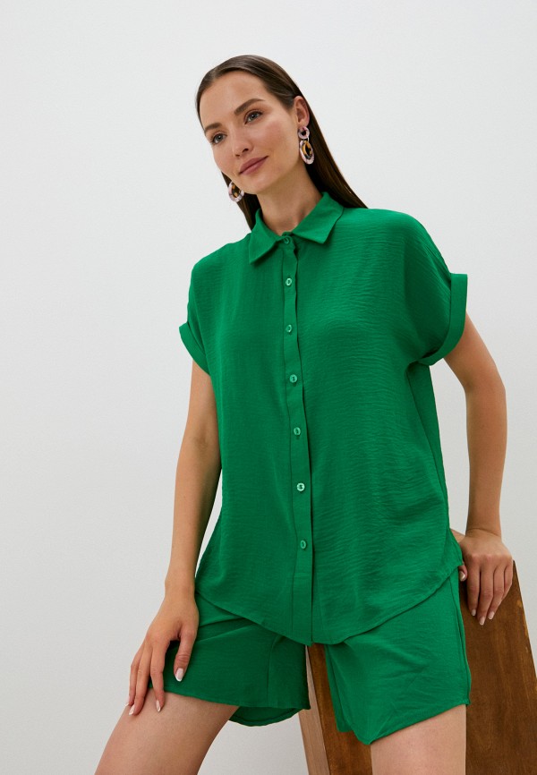 женский костюм rene santi, зеленый