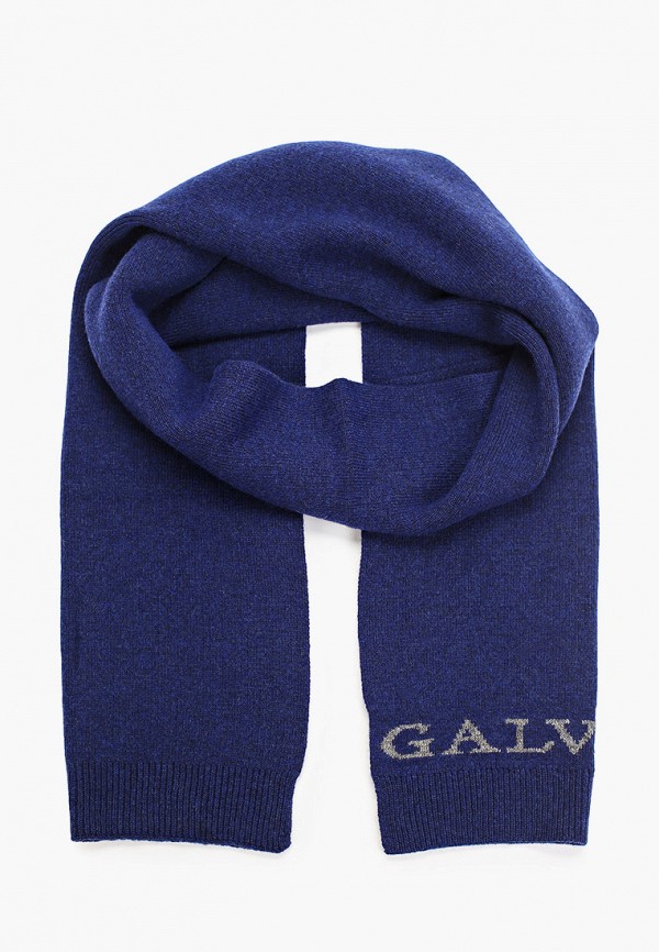 мужской шарф galvanni, синий