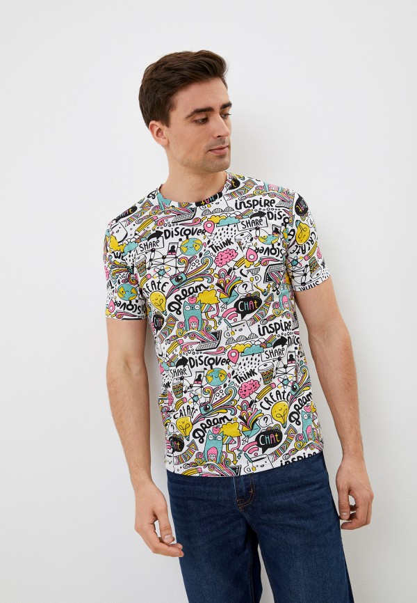 мужская футболка с коротким рукавом f.g.z, разноцветная