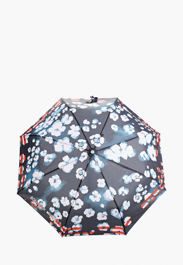 женский складные зонт boutique moschino, разноцветный