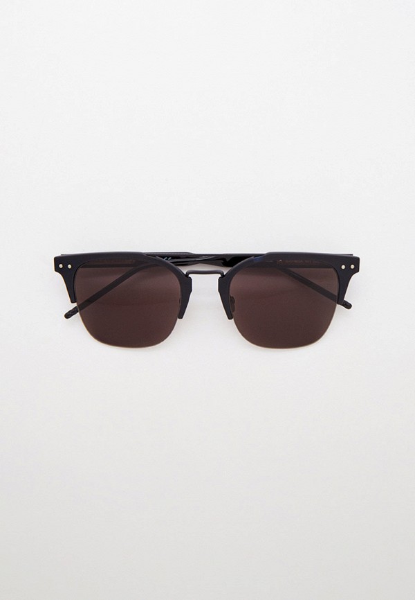 женские квадратные солнцезащитные очки bottega veneta, черные