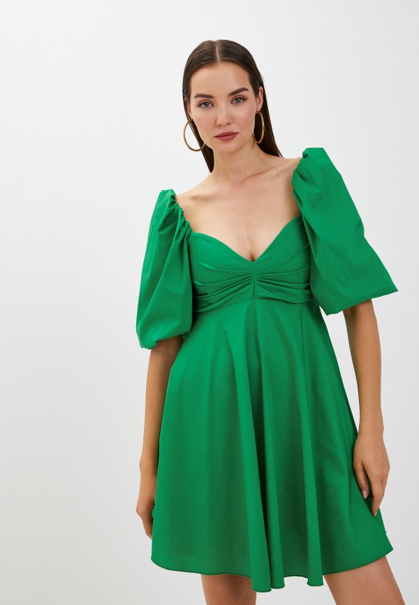 женское повседневные платье trendyangel, зеленое