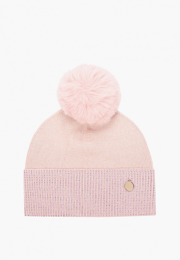 женская шапка rinascimento, розовая