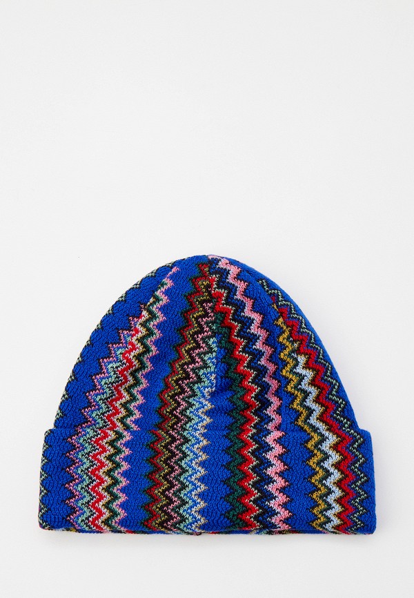 женская шапка missoni, разноцветная