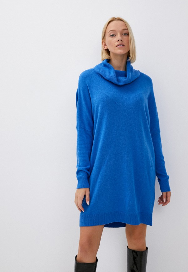 женское платье-свитеры kontatto, синее