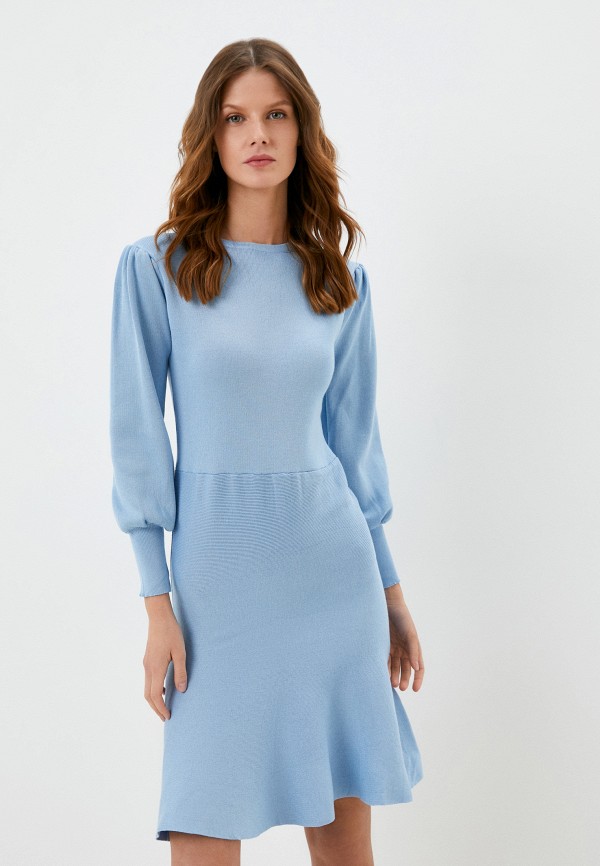 женское платье-свитеры lakressi, голубое